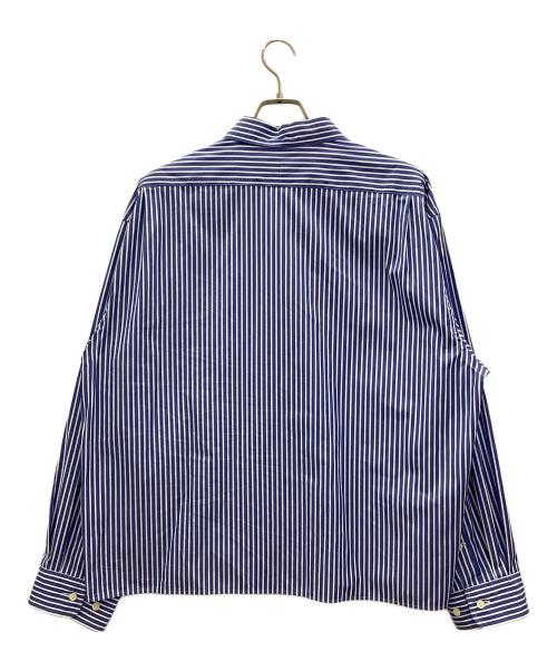 19SO（ナインティーンエスオー）19SO (ナインティーンエスオー) 長袖シャツ  ブルー サイズ:SIZE Lの古着・服飾アイテム