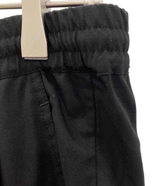 19SO（ナインティーンエスオー）19SO (ナインティーンエスオー) ワイドスラックス ブラック サイズ:Mの古着・服飾アイテム