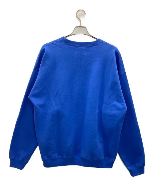 19SO（ナインティーンエスオー）19SO (ナインティーンエスオー) スウェット ブルー サイズ:SIZE XLの古着・服飾アイテム