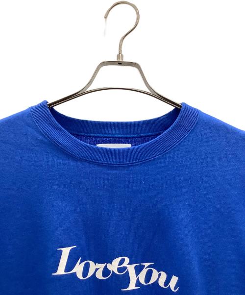 19SO（ナインティーンエスオー）19SO (ナインティーンエスオー) スウェット ブルー サイズ:SIZE XLの古着・服飾アイテム