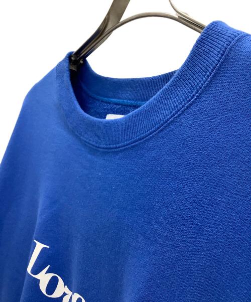 19SO（ナインティーンエスオー）19SO (ナインティーンエスオー) スウェット ブルー サイズ:SIZE XLの古着・服飾アイテム
