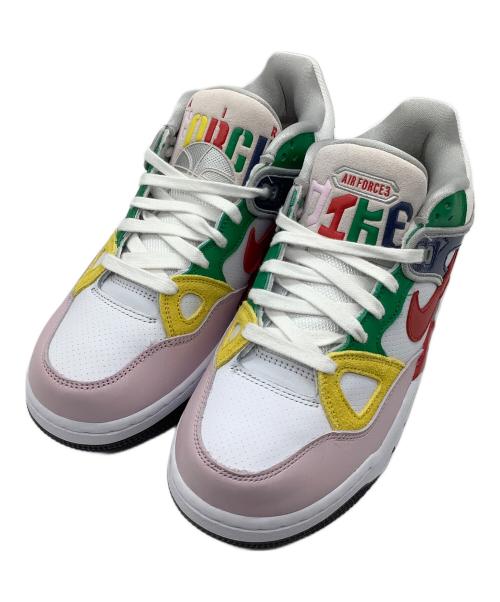 NIKE（ナイキ）NIKE (ナイキ) NIGO (二ゴー) スニーカー　Air Force 3 Low SP ホワイト サイズ:28の古着・服飾アイテム