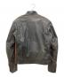 THE DEGNER CLASSIC BRAND (ザ・デグナー・クラシック・ブランド) ワッペン付レザージャケット ブラック サイズ:M：10000円