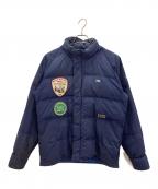 MARMOT×NEIGHBORHOODマーモット×ネイバーフッド）の古着「ダウンジャケット　MARMOT CLASSIC DOWN / N-JKT」｜ネイビー