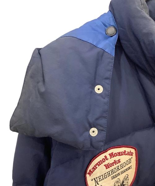 MARMOT（マーモット）MARMOT (マーモット) NEIGHBORHOOD (ネイバーフッド) ダウンジャケット　MARMOT CLASSIC DOWN / N-JKT ネイビー サイズ:Mの古着・服飾アイテム