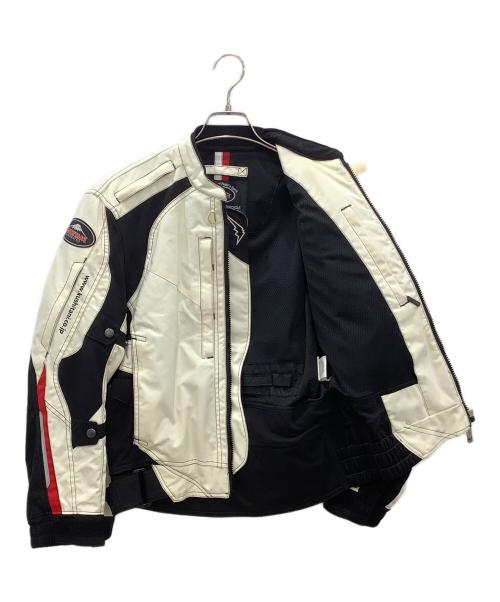 KUSHITANI（クシタニ）KUSHITANI (クシタニ) プロテクタージャケット ホワイト サイズ:Mの古着・服飾アイテム