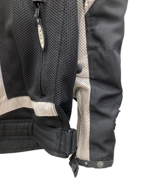 kawasaki（カワサキ）kawasaki (カワサキ) プロテクタージャケット　BATES LEATHERS ブラック×ホワイト サイズ:3Lの古着・服飾アイテム