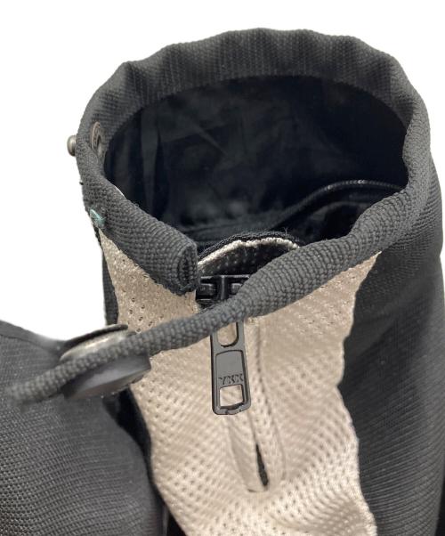 kawasaki（カワサキ）kawasaki (カワサキ) プロテクタージャケット　BATES LEATHERS ブラック×ホワイト サイズ:3Lの古着・服飾アイテム