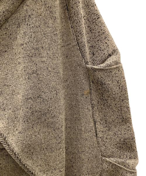 ISSEY MIYAKE（イッセイミヤケ）ISSEY MIYAKE (イッセイミヤケ) 薄手ニット ブラウン サイズ:表記無しの古着・服飾アイテム