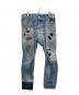 DSQUARED2（ディースクエアード）の古着「バイカーデニムパンツ　TIDY BIKER JEAN」｜インディゴ