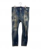 DSQUARED2ディースクエアード）の古着「デニムパンツ　SKATER JEAN　2021AW」｜インディゴ