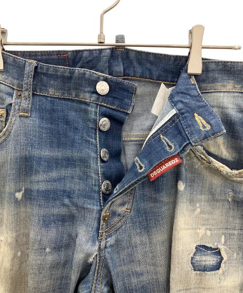 DSQUARED2（ディースクエアード）DSQUARED2 (ディースクエアード) デニムパンツ　SKATER JEAN　2021AW インディゴ サイズ:46の古着・服飾アイテム