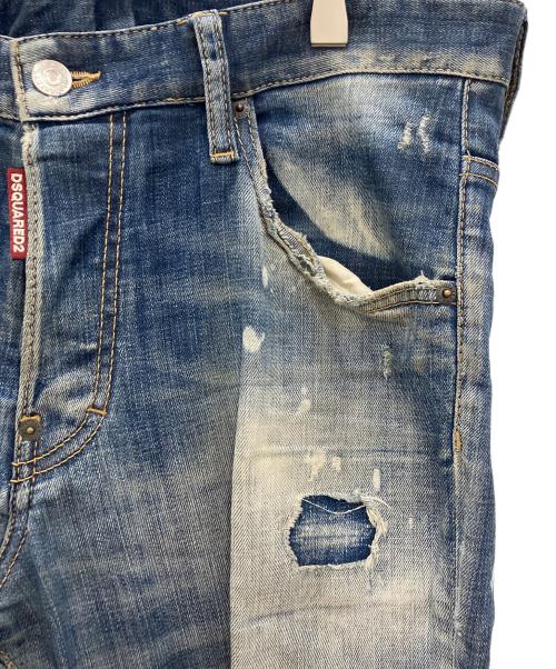 DSQUARED2（ディースクエアード）DSQUARED2 (ディースクエアード) デニムパンツ　SKATER JEAN　2021AW インディゴ サイズ:46の古着・服飾アイテム