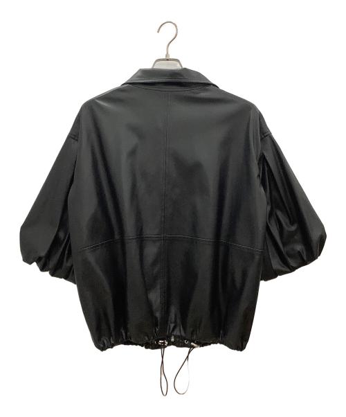FRAY ID（フレイ アイディー）FRAY ID (フレイ アイディー) ハイネックブルゾン ブラック サイズ:1の古着・服飾アイテム