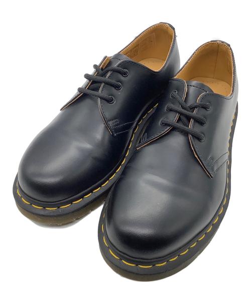 Dr.Martens（ドクターマーチン）Dr.Martens (ドクターマーチン) 3ホールシューズ　3EYE GIBSON BLACK ブラック サイズ:UK 6の古着・服飾アイテム