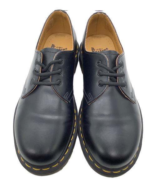 Dr.Martens（ドクターマーチン）Dr.Martens (ドクターマーチン) 3ホールシューズ　3EYE GIBSON BLACK ブラック サイズ:UK 6の古着・服飾アイテム