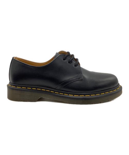 Dr.Martens（ドクターマーチン）Dr.Martens (ドクターマーチン) 3ホールシューズ　3EYE GIBSON BLACK ブラック サイズ:UK 6の古着・服飾アイテム