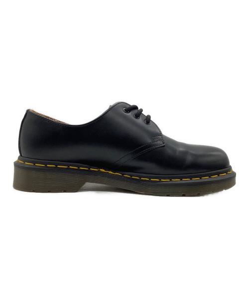 Dr.Martens（ドクターマーチン）Dr.Martens (ドクターマーチン) 3ホールシューズ　3EYE GIBSON BLACK ブラック サイズ:UK 6の古着・服飾アイテム