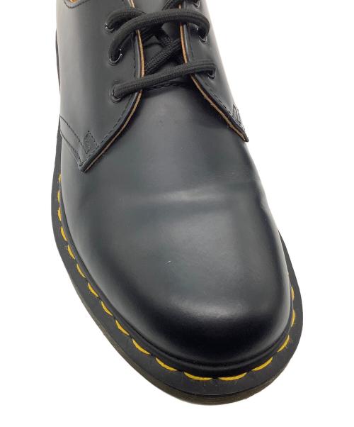 Dr.Martens（ドクターマーチン）Dr.Martens (ドクターマーチン) 3ホールシューズ　3EYE GIBSON BLACK ブラック サイズ:UK 6の古着・服飾アイテム