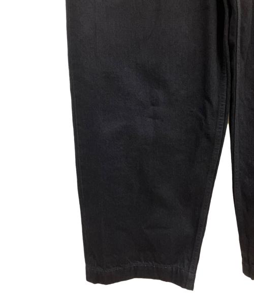 Graphpaper（グラフペーパー）Graphpaper (グラフペーパー) Selvage Denim Belted Pants ブラック サイズ:2の古着・服飾アイテム