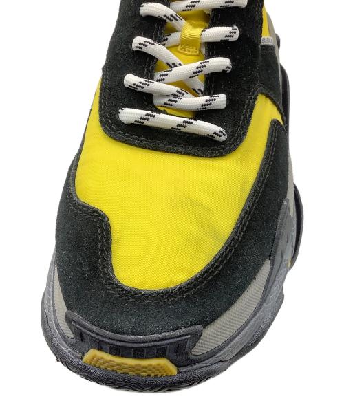 BALENCIAGA（バレンシアガ）BALENCIAGA (バレンシアガ) スニーカー　Triple S イエロー×ブラック サイズ:26.5の古着・服飾アイテム