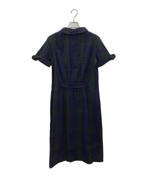 tricot COMME des GARCONS（トリココムデギャルソン）tricot COMME des GARCONS (トリココムデギャルソン) 半袖ワンピース ネイビー サイズ:SIZE Mの古着・服飾アイテム