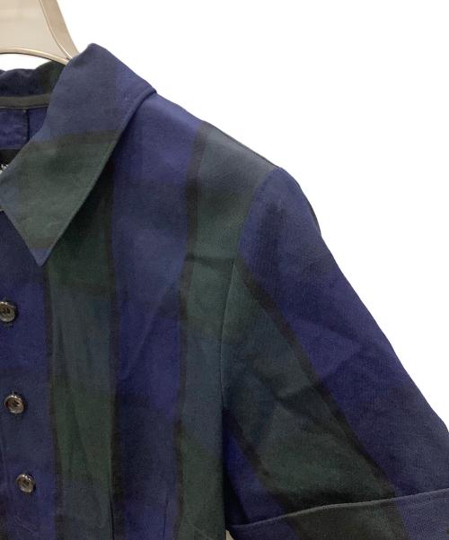tricot COMME des GARCONS（トリココムデギャルソン）tricot COMME des GARCONS (トリココムデギャルソン) 半袖ワンピース ネイビー サイズ:SIZE Mの古着・服飾アイテム