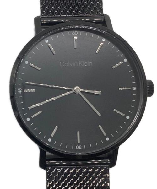 Calvin Klein（カルバンクライン）Calvin Klein (カルバンクライン) 腕時計 ブラックの古着・服飾アイテム