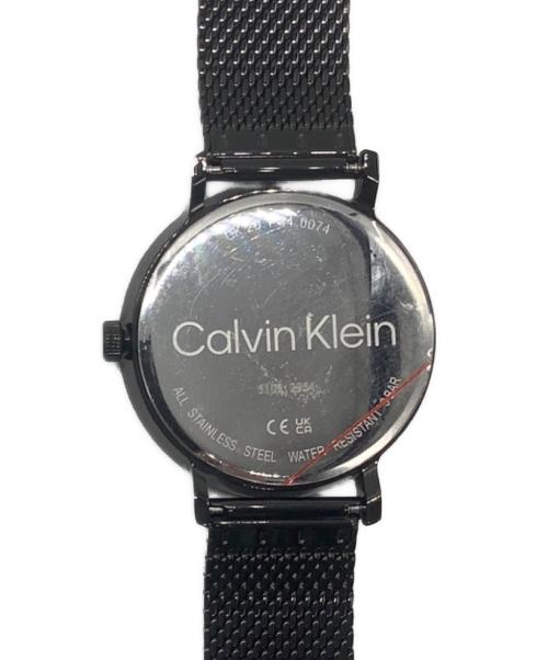 Calvin Klein（カルバンクライン）Calvin Klein (カルバンクライン) 腕時計 ブラックの古着・服飾アイテム