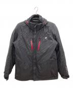 TAICHIタイチ）の古着「ウインターパーカ」｜ブラック×レッド