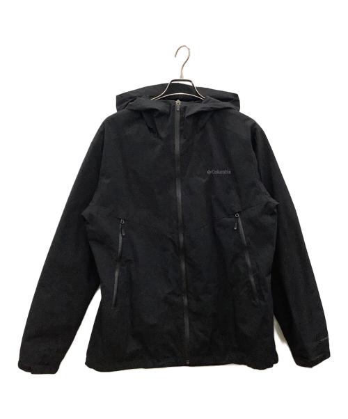 Columbia（コロンビア）Columbia (コロンビア) ジップアップジャケット ブラック サイズ:XXLの古着・服飾アイテム