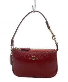 COACH（コーチ）の古着「ミニポーチ」｜レッド