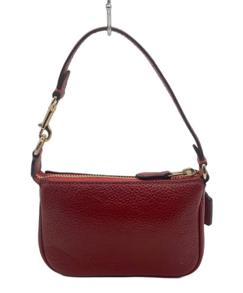 COACH（コーチ）COACH (コーチ) ミニポーチ レッドの古着・服飾アイテム