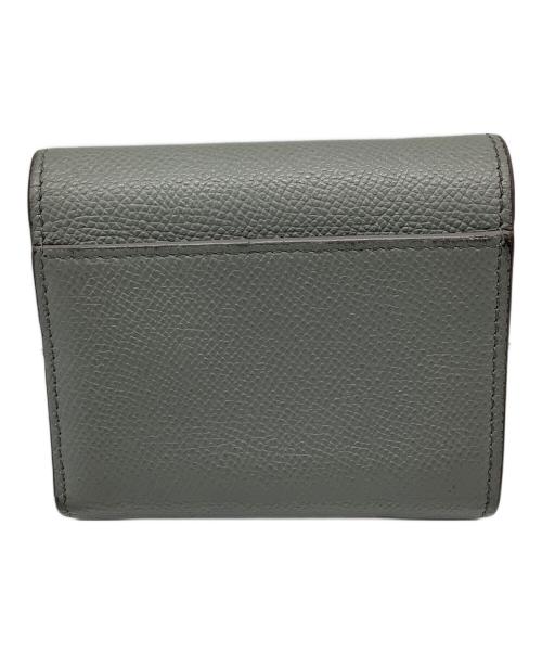 Christian Dior（クリスチャン ディオール）Christian Dior (クリスチャン ディオール) 3つ折り財布　モンテーニュ グレーの古着・服飾アイテム