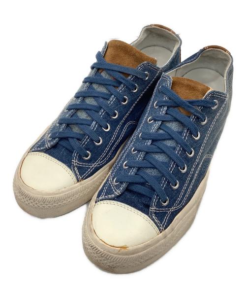 VISVIM（ビズビム）VISVIM (ビズビム) ローカットスニーカー　SKAGWAY LO DENIM インディゴ サイズ:9の古着・服飾アイテム