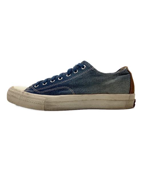 VISVIM（ビズビム）VISVIM (ビズビム) ローカットスニーカー　SKAGWAY LO DENIM インディゴ サイズ:9の古着・服飾アイテム