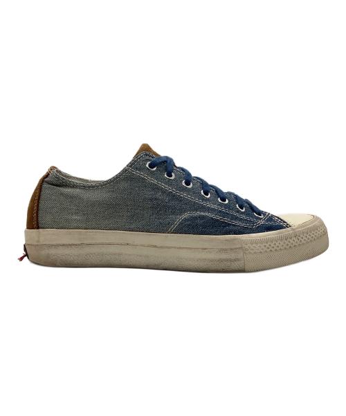VISVIM（ビズビム）VISVIM (ビズビム) ローカットスニーカー　SKAGWAY LO DENIM インディゴ サイズ:9の古着・服飾アイテム