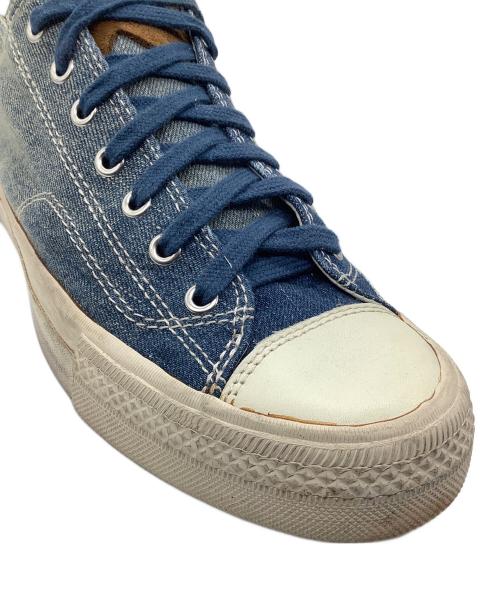 VISVIM（ビズビム）VISVIM (ビズビム) ローカットスニーカー　SKAGWAY LO DENIM インディゴ サイズ:9の古着・服飾アイテム