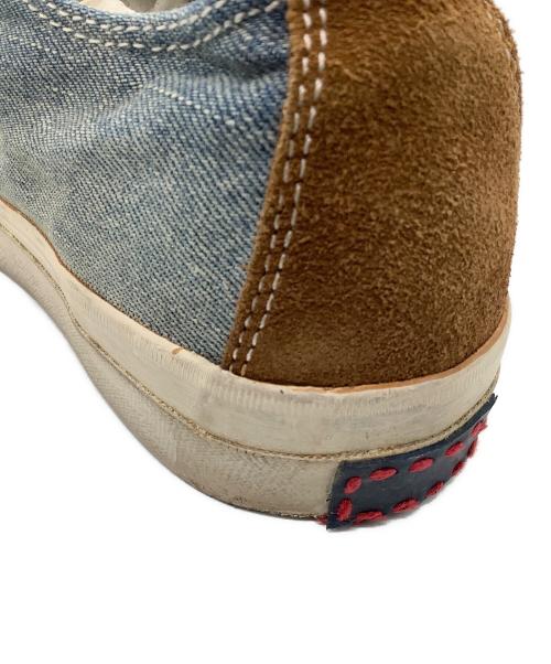 VISVIM（ビズビム）VISVIM (ビズビム) ローカットスニーカー　SKAGWAY LO DENIM インディゴ サイズ:9の古着・服飾アイテム