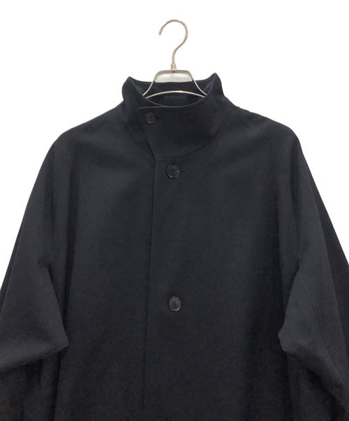 CABAN（キャバン）CABAN (キャバン) ウールギャバジンスタンドカラーコート ネイビー サイズ:SIZE Sの古着・服飾アイテム