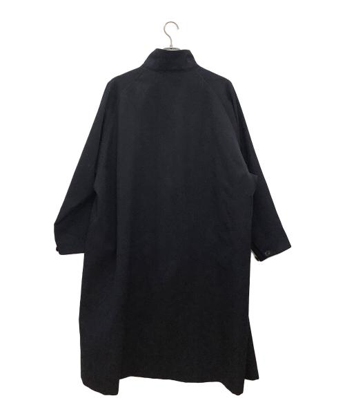 CABAN（キャバン）CABAN (キャバン) ウールギャバジンスタンドカラーコート ネイビー サイズ:SIZE Sの古着・服飾アイテム