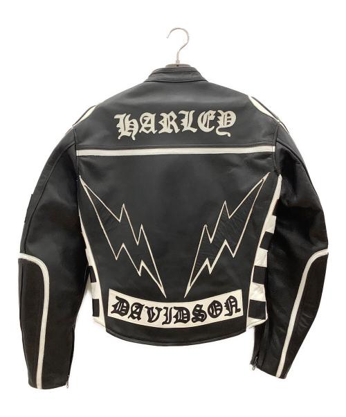 BIKERS（バイカーズ）BIKERS (バイカーズ) ライダースジャケット　マルボロマン ブラック サイズ:40の古着・服飾アイテム