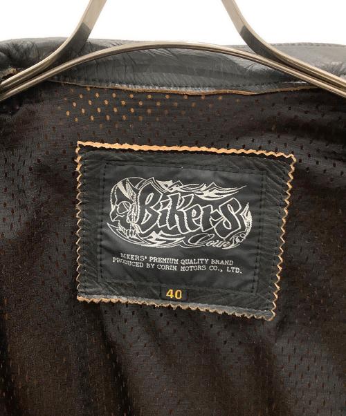 BIKERS（バイカーズ）BIKERS (バイカーズ) ライダースジャケット　マルボロマン ブラック サイズ:40の古着・服飾アイテム