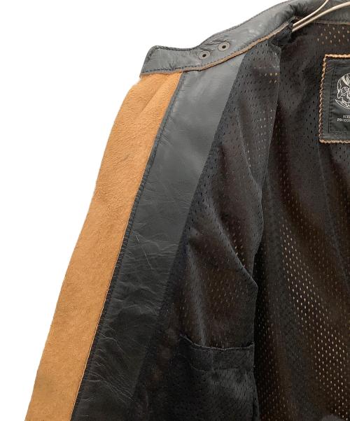 BIKERS（バイカーズ）BIKERS (バイカーズ) ライダースジャケット　マルボロマン ブラック サイズ:40の古着・服飾アイテム