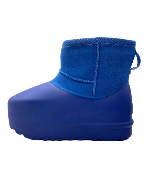 UGG（アグ）UGG (アグ) クラシック ミニ パンプド モールデッド ブルー サイズ:24の古着・服飾アイテム