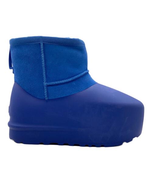 UGG（アグ）UGG (アグ) クラシック ミニ パンプド モールデッド ブルー サイズ:24の古着・服飾アイテム