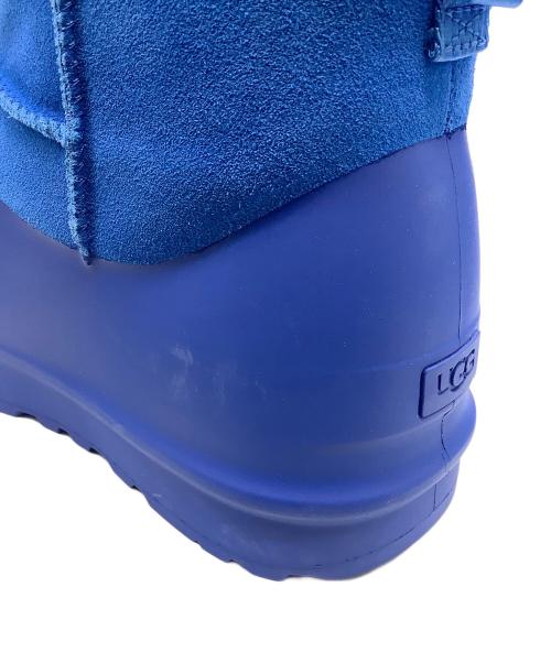 UGG（アグ）UGG (アグ) クラシック ミニ パンプド モールデッド ブルー サイズ:24の古着・服飾アイテム