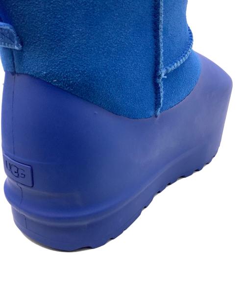 UGG（アグ）UGG (アグ) クラシック ミニ パンプド モールデッド ブルー サイズ:24の古着・服飾アイテム