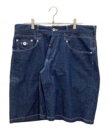 Denham（デンハム）の古着「デニムハーフパンツ　WIND AND SEA 23SS」｜ネイビー