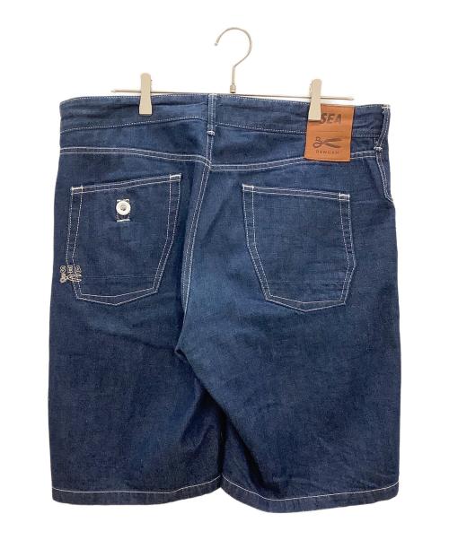 Denham（デンハム）Denham (デンハム) デニムハーフパンツ　WIND AND SEA 23SS ネイビー サイズ:XLの古着・服飾アイテム